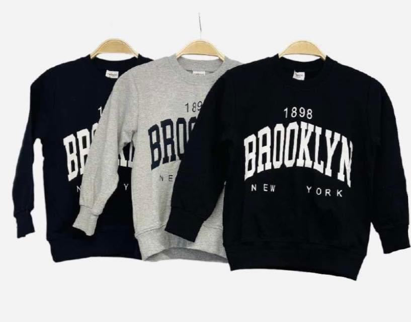 BROOKLYN unisex λεπτό φούτερ