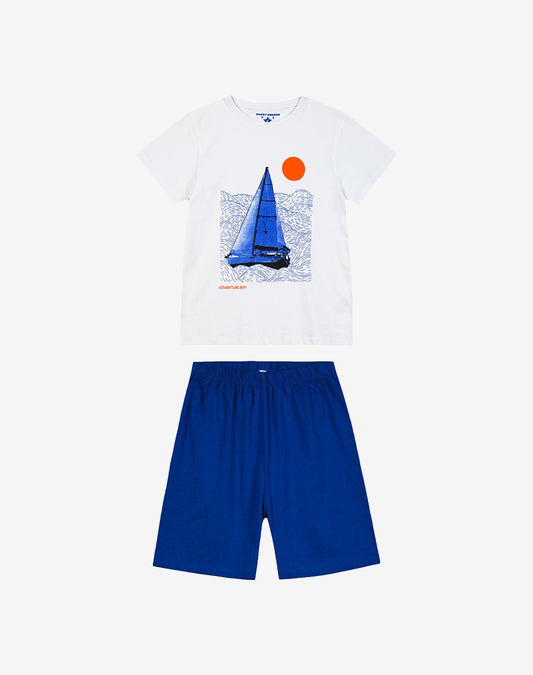 Energiers Pyjamas boat 100% cotton