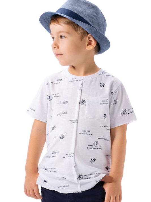 Energiers boy helicopter white tshirt